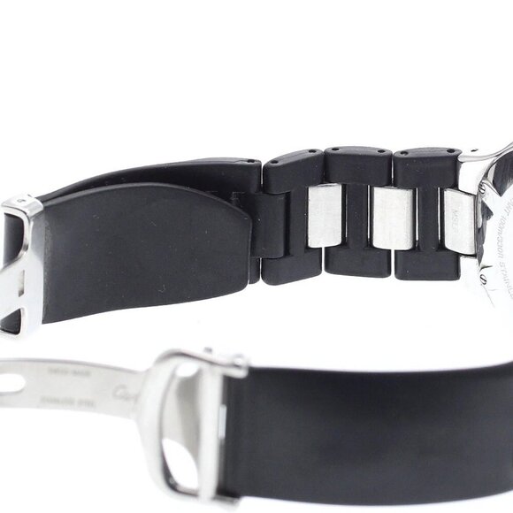 CARTIER CHRONOSCAPH W10125U2 Chronograph Quartz Men's Watch - Picture 10 of 11